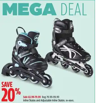 Canadian Tire Ultra-Wheels Inline Skates and Adjustable Inline Skates offer