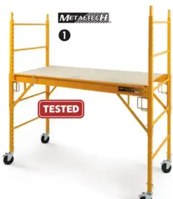 Canadian Tire MetalTech 6' Multi-Use Work Scaffolding, 6-ft, 1000-lb offer