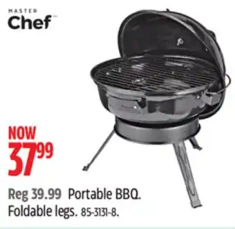 Canadian Tire MASTER Chef Portable BBQ offer