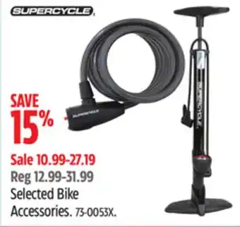 Canadian Tire Supercycle Selected Bike Accessories offer