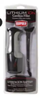 Canadian Tire Rapala Lithium-Ion Fillet Knife offer