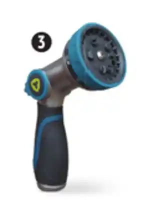 Canadian Tire Yardworks 10-Pattern Thumb-control Zinc Nozzle offer