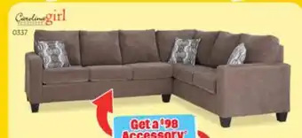 Surplus Furniture NYC Brownstone 2Pc Sectional offer