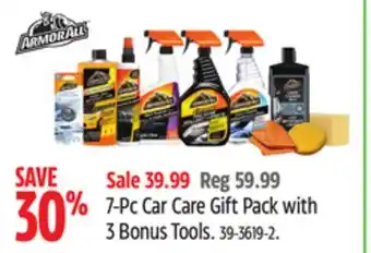 Canadian Tire Armor All 7-Pc Car Care Gift Pack with 3 Bonus Tools offer