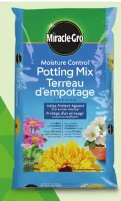 Canadian Tire Miracle-Gro Moisture Control Potting Mix, 56.6L offer
