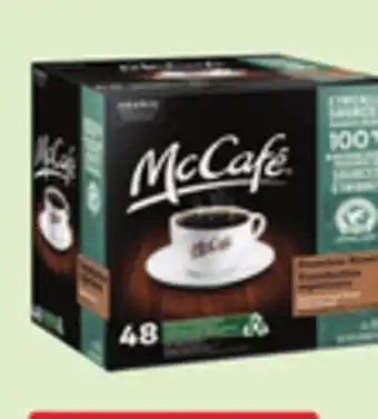 Canadian Tire Selected Tim Hortons or McCafe Coffee K-Cup Pods, 48-Ct offer