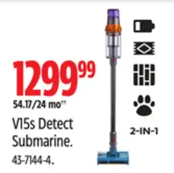 Canadian Tire Dyson V15s Detect Submarine offer