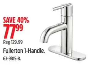 Canadian Tire Pfister Fullerton 1-Handle offer