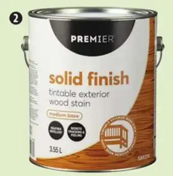 Canadian Tire Premier Exterior Wood Stain offer