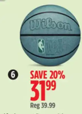 Canadian Tire Wilson Pro Eco Basketball offer
