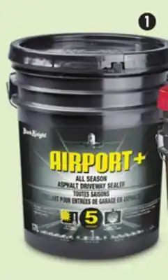Canadian Tire Black Knight 5-Year Airport+ All-Season Driveway Sealer, 17L offer