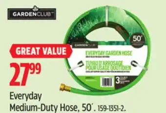 Canadian Tire Garden Club Everyday Medium-Duty Hose, 50' offer