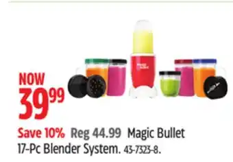 Magic Bullet 17-PcBlender System