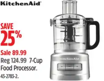 Canadian Tire KitchenAid 7-Cup Food Processor offer