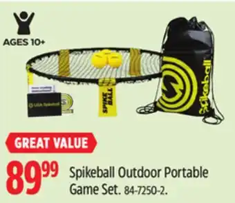 Canadian Tire Spikeball Outdoor Portable Game Set offer