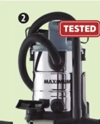 Canadian Tire MAXIMUM 30L Stainless-Steel Wet/Dry Vac offer