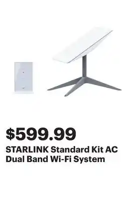 Best Buy STARLINK Standard Kit AC Dual Band Wi-Fi System offer