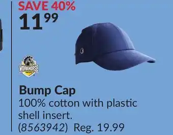 Princess Auto Bump Cap offer