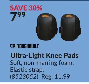 Princess Auto Ultra-Light Knee Pads offer
