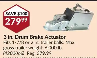 Princess Auto 3 in. Drum Brake Actuator offer