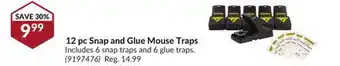 Princess Auto 12 pc Snap and Glue Mouse Traps offer