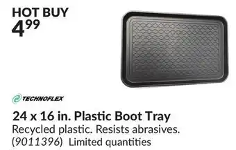 Princess Auto 24 x 16 in. Plastic Boot Tray offer