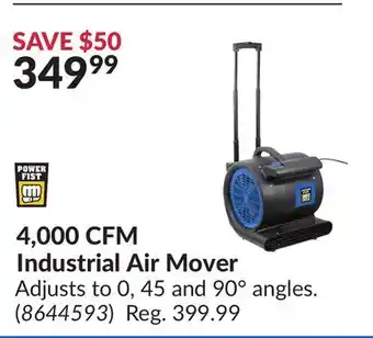 Princess Auto 4, 000 CFM Industrial Air Mover offer