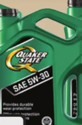 Princess Auto Quaker State Motor Oils offer