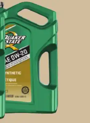 Princess Auto Quaker State Full-Synthetic Motor Oils offer