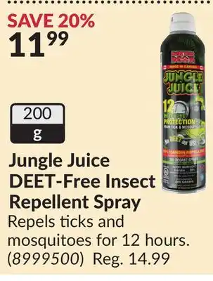 Princess Auto Jungle Juice DEET-Free Insect Repellent Spray offer