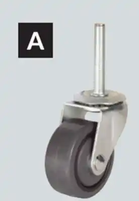 Princess Auto 3 in. Precision-Bearing Threaded Stem Casters offer