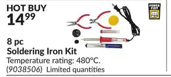 Princess Auto 8 pc Soldering Iron Kit offer