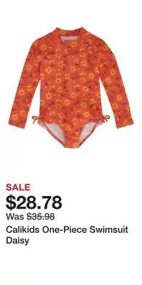 Well Calikids One-Piece Swimsuit Daisy offer