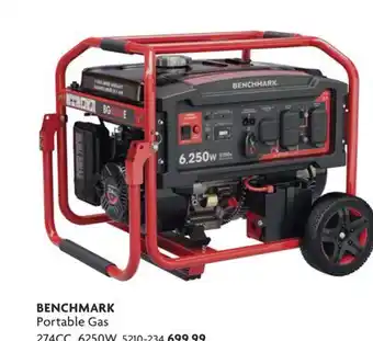 Home Hardware Portable Gas Generator offer