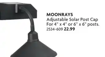 Home Hardware Adjustable Solar Post Cap offer