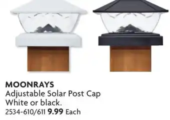Home Hardware Adjustable Solar Post Cap offer