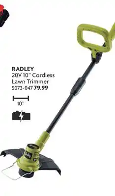 Home Hardware 20V 10 Cordless Lawn Trimmer offer