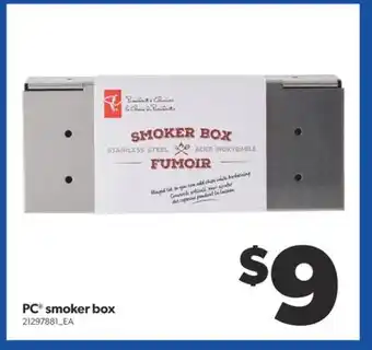 Real Canadian Superstore PC smoker box offer