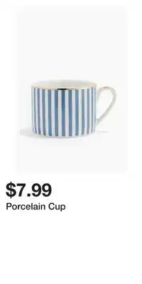 H&M Porcelain Cup offer