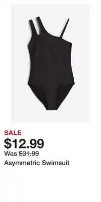 H&M Asymmetric Swimsuit offer