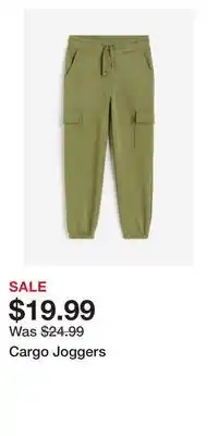 H&M Cargo Joggers offer
