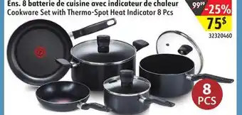 Sushi Shop Cookware Set with Thermo-Spot Heat Indicator 8 Pcs offer