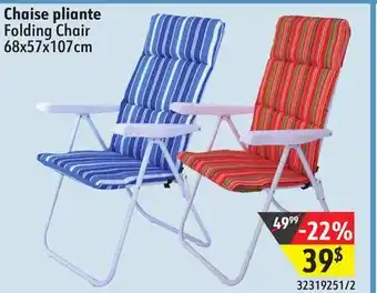 Sushi Shop Folding Chair offer