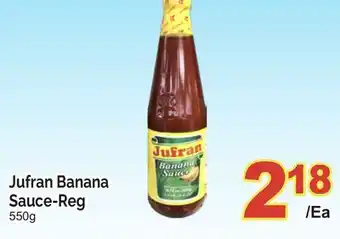 T&T Supermarket JUFRAN BANANA SAUCE-REG, 550G offer