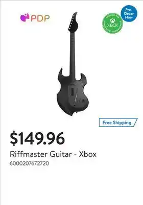 Walmart Riffmaster Guitar - Xbox offer