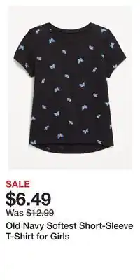 Old Navy Old Navy Softest Short-Sleeve T-Shirt for Girls offer