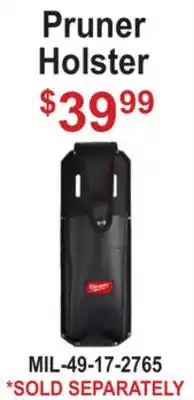 Atlas Tools & Machinery Milwaukee Pruner Holster offer