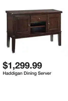 Ashley Furniture Haddigan Dining Server offer