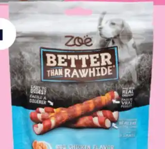 Real Canadian Superstore ZOË BETTER THAN RAWHIDE DOG TREATS, 148-234 g offer