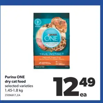 Real Canadian Superstore PURINA ONE DRY CAT FOOD, 1.45-1.8 kg offer